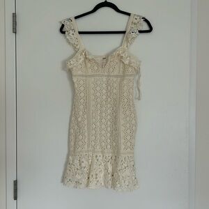 Off white lace dress